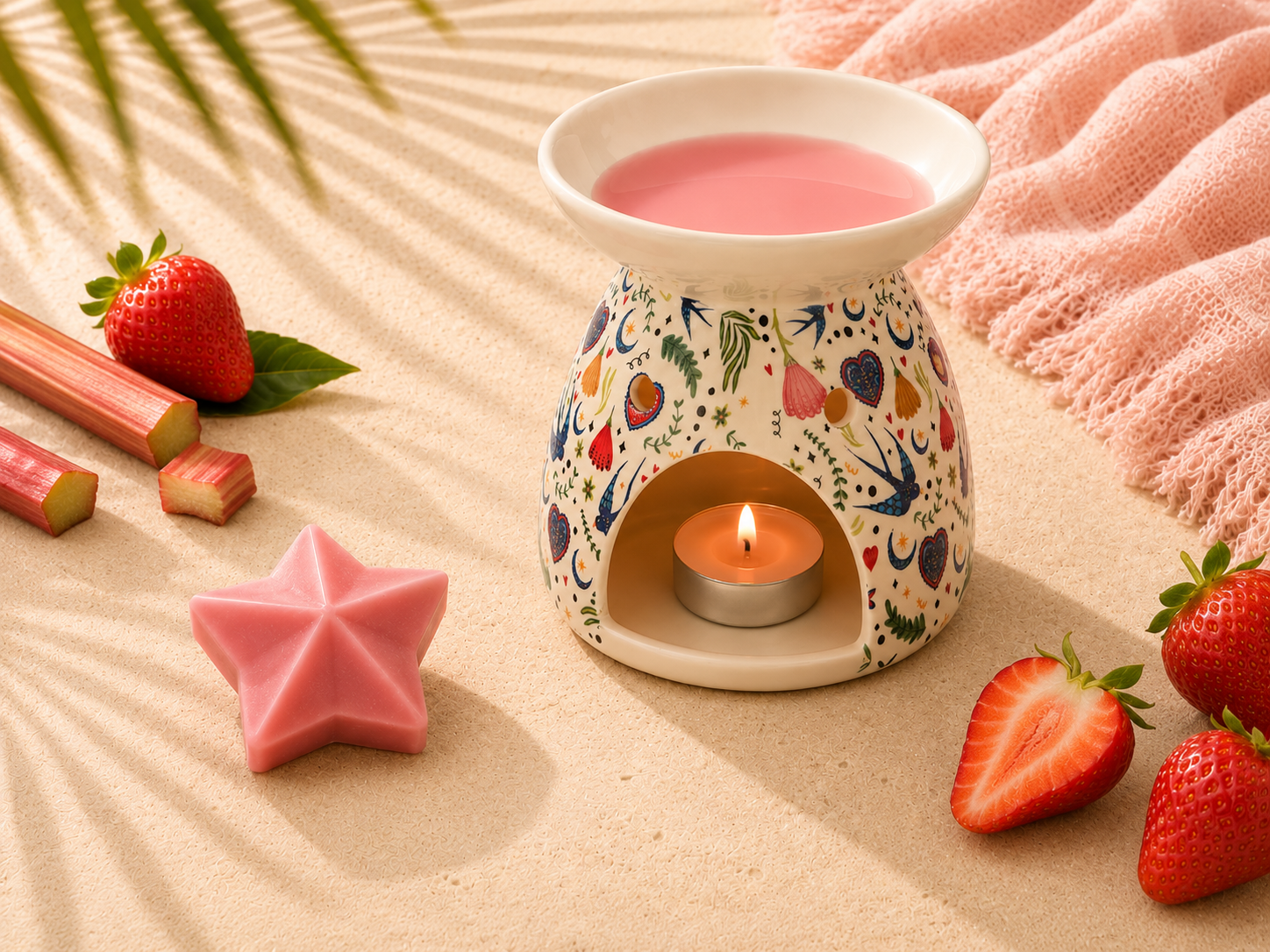 Fondant Rhubarbe Fraise La Fabrique d'Angie